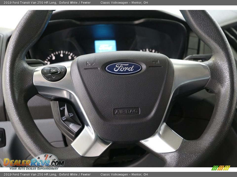 2019 Ford Transit Van 250 HR Long Oxford White / Pewter Photo #7