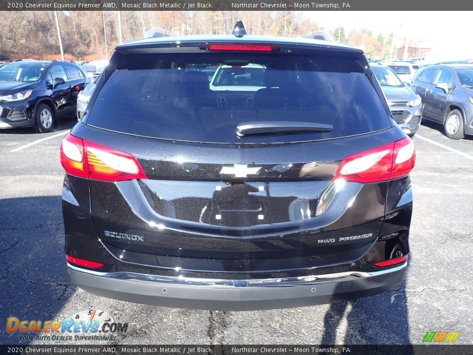 2020 Chevrolet Equinox Premier AWD Mosaic Black Metallic / Jet Black Photo #4