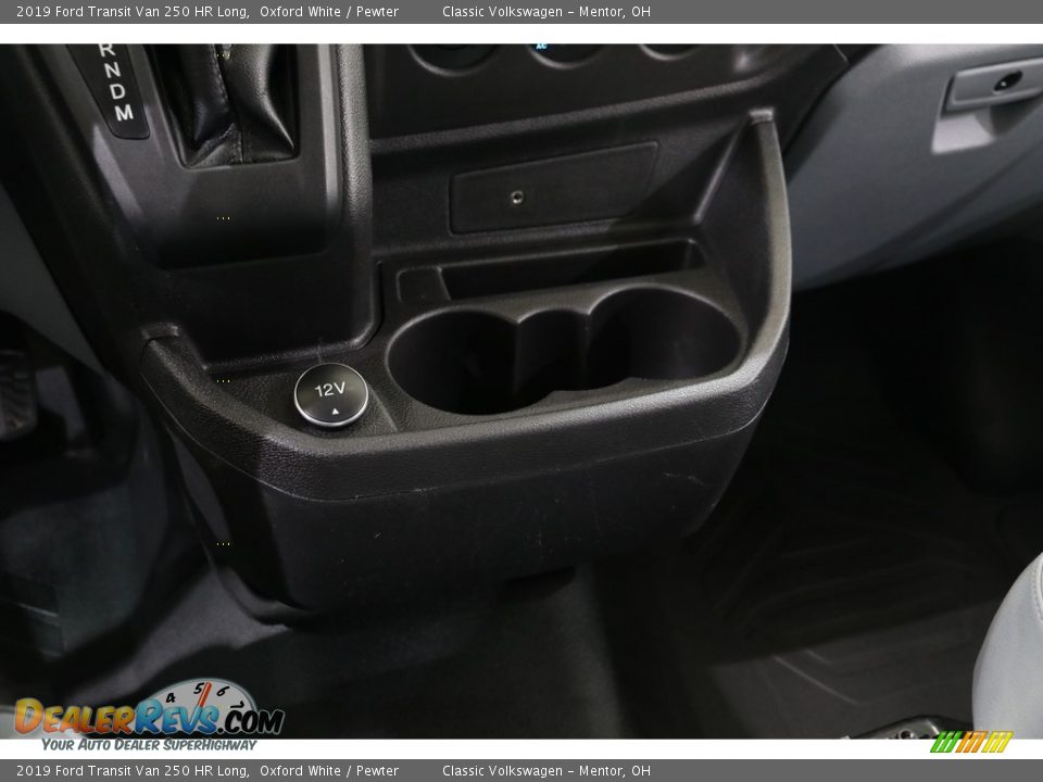 2019 Ford Transit Van 250 HR Long Oxford White / Pewter Photo #10