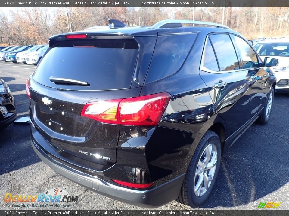 2020 Chevrolet Equinox Premier AWD Mosaic Black Metallic / Jet Black Photo #5