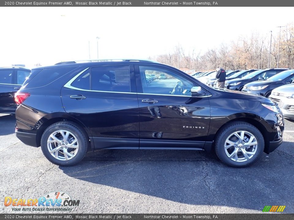 2020 Chevrolet Equinox Premier AWD Mosaic Black Metallic / Jet Black Photo #6