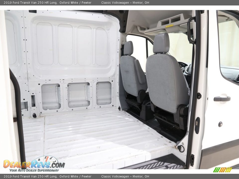 2019 Ford Transit Van 250 HR Long Oxford White / Pewter Photo #12