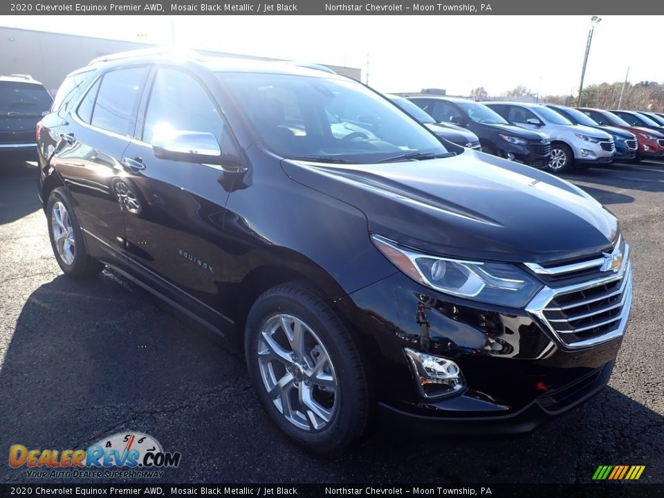 2020 Chevrolet Equinox Premier AWD Mosaic Black Metallic / Jet Black Photo #7