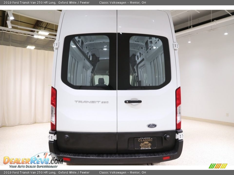 2019 Ford Transit Van 250 HR Long Oxford White / Pewter Photo #14