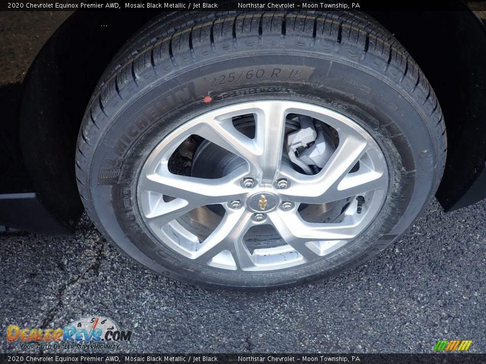 2020 Chevrolet Equinox Premier AWD Mosaic Black Metallic / Jet Black Photo #8