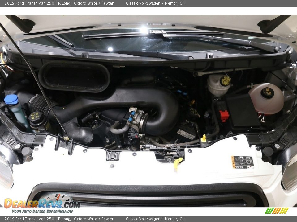 2019 Ford Transit Van 250 HR Long Oxford White / Pewter Photo #16