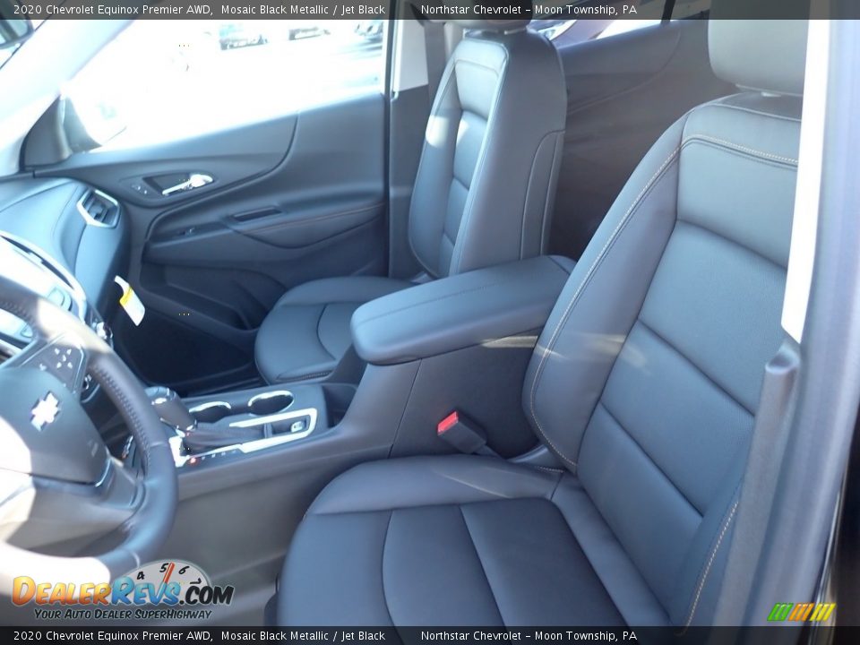 2020 Chevrolet Equinox Premier AWD Mosaic Black Metallic / Jet Black Photo #14