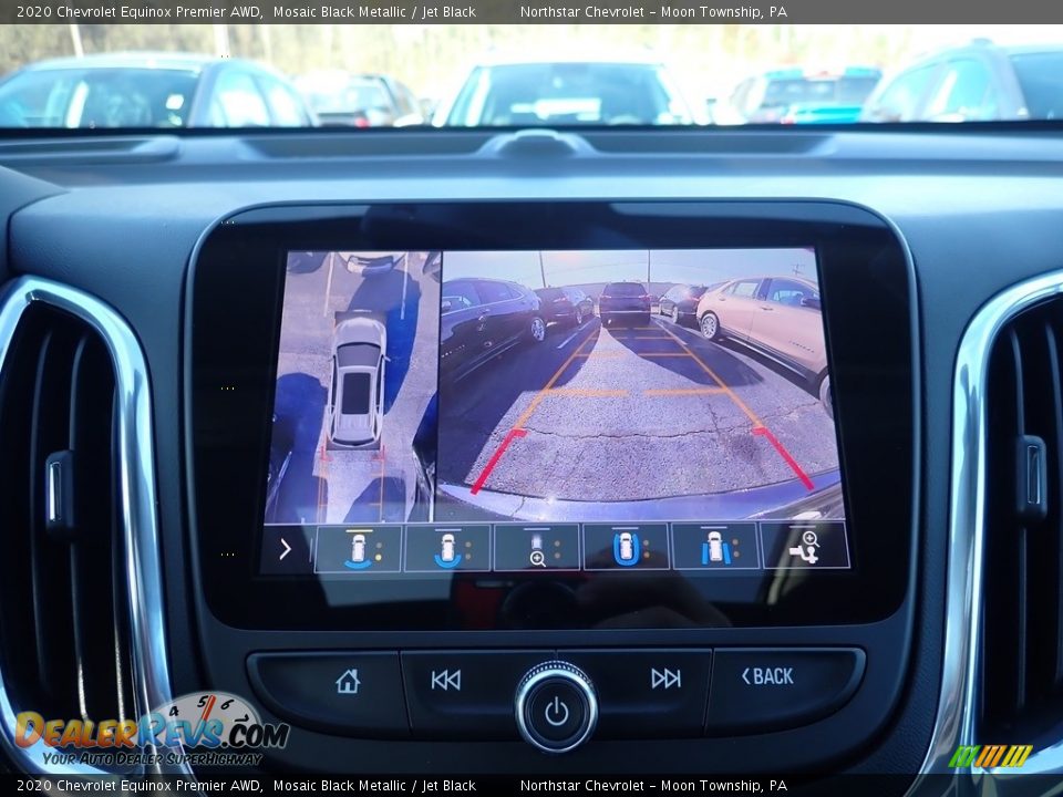 2020 Chevrolet Equinox Premier AWD Mosaic Black Metallic / Jet Black Photo #17