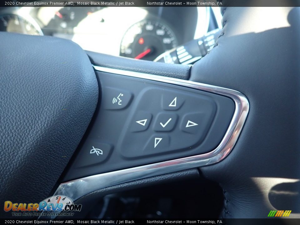 2020 Chevrolet Equinox Premier AWD Mosaic Black Metallic / Jet Black Photo #18