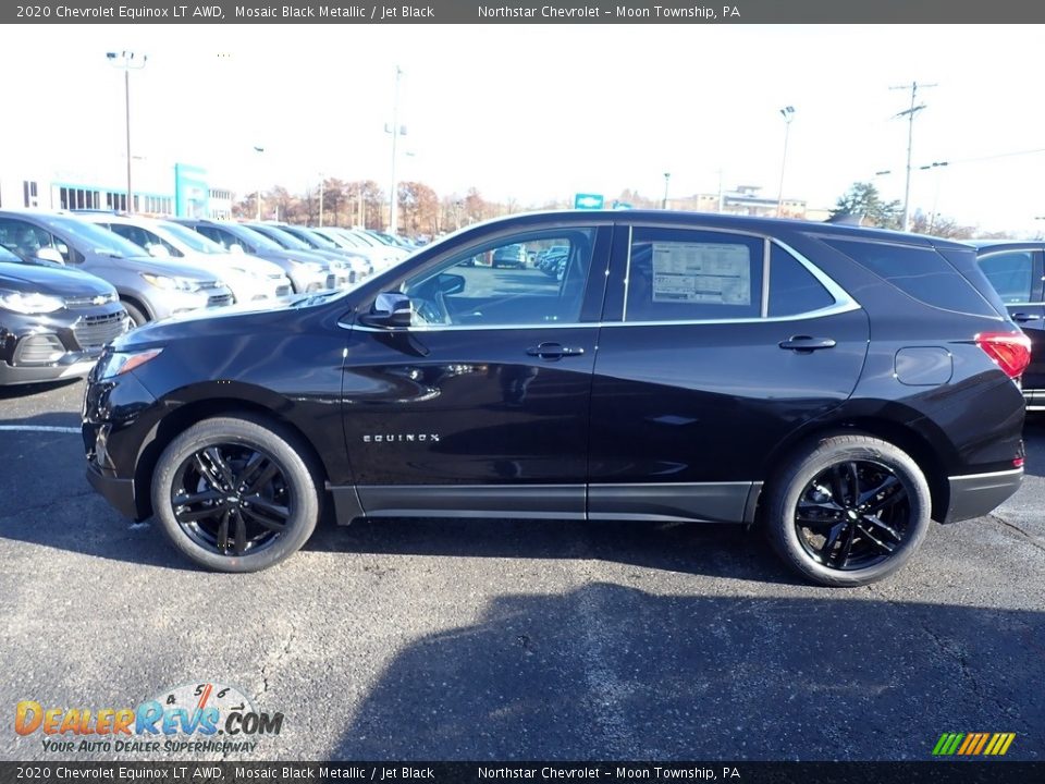 2020 Chevrolet Equinox LT AWD Mosaic Black Metallic / Jet Black Photo #2