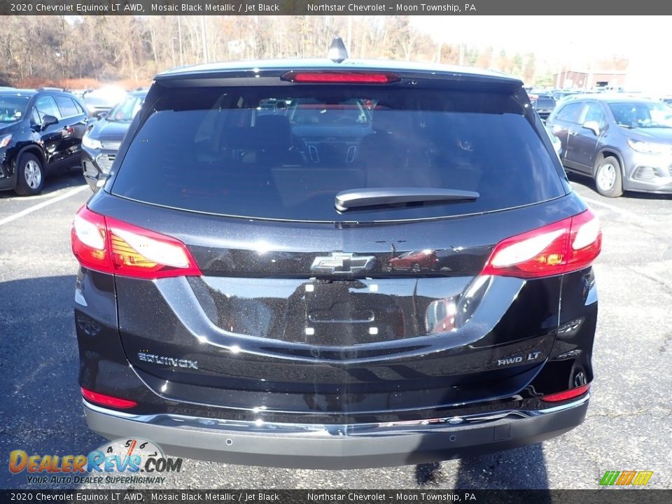 2020 Chevrolet Equinox LT AWD Mosaic Black Metallic / Jet Black Photo #4