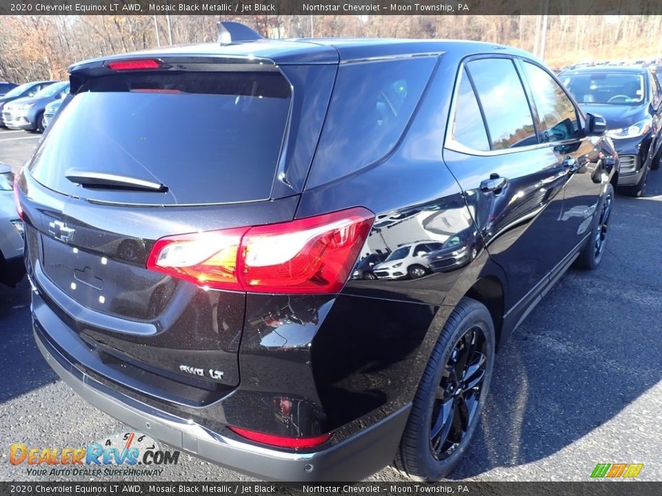 2020 Chevrolet Equinox LT AWD Mosaic Black Metallic / Jet Black Photo #5