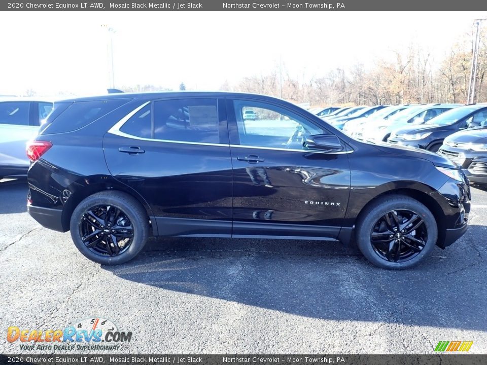 2020 Chevrolet Equinox LT AWD Mosaic Black Metallic / Jet Black Photo #6