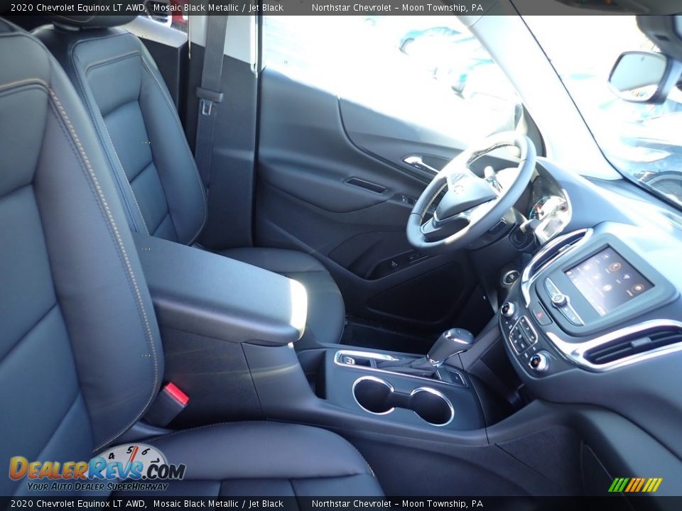 2020 Chevrolet Equinox LT AWD Mosaic Black Metallic / Jet Black Photo #10