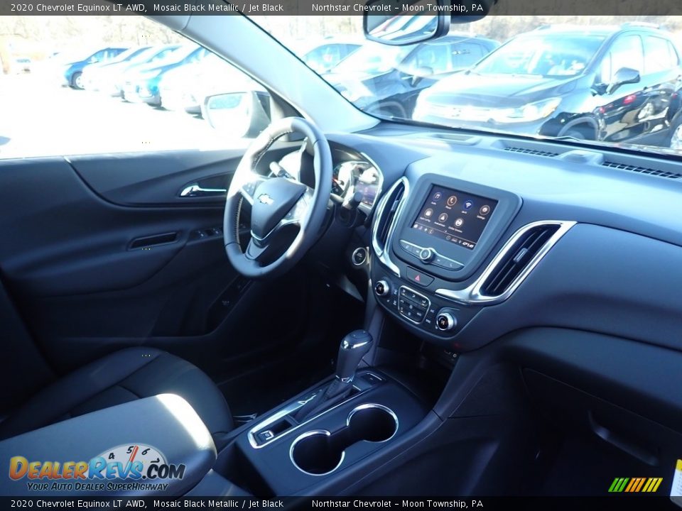 2020 Chevrolet Equinox LT AWD Mosaic Black Metallic / Jet Black Photo #11