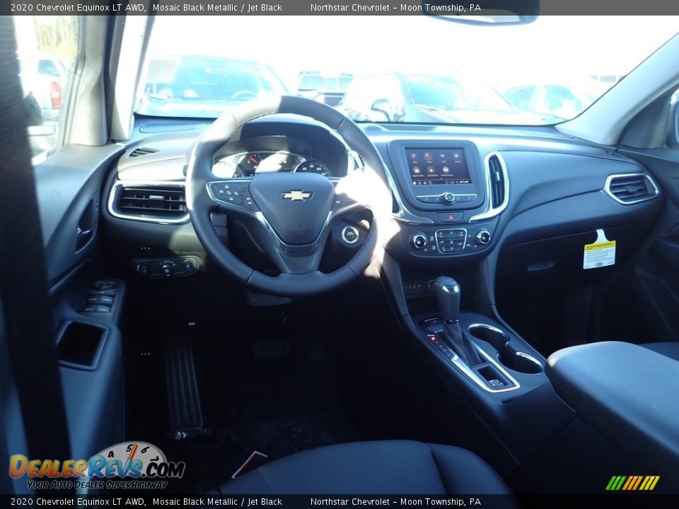2020 Chevrolet Equinox LT AWD Mosaic Black Metallic / Jet Black Photo #13