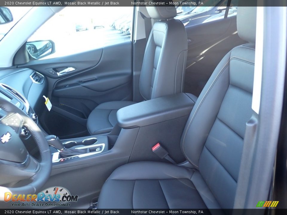2020 Chevrolet Equinox LT AWD Mosaic Black Metallic / Jet Black Photo #14