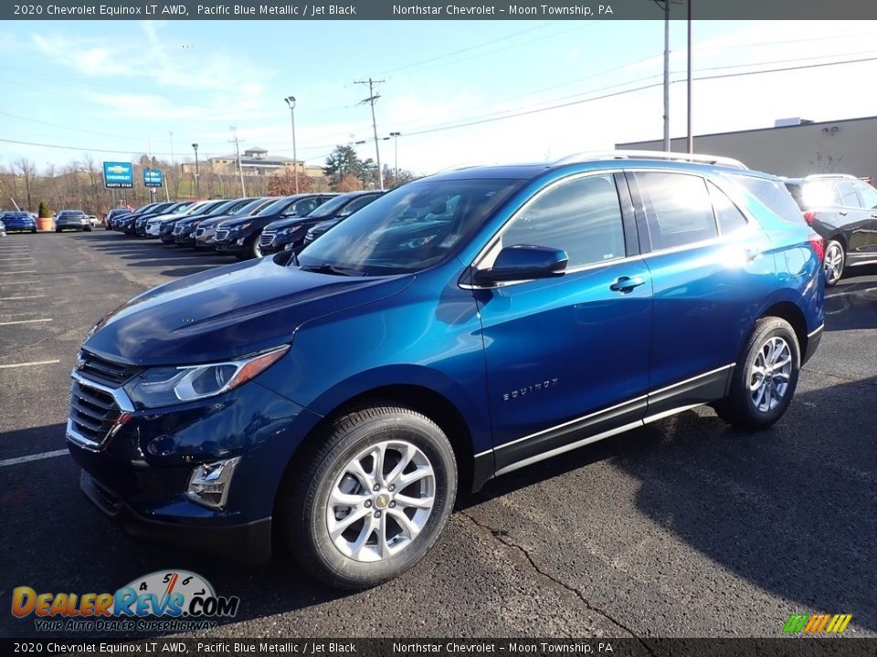 2020 Chevrolet Equinox LT AWD Pacific Blue Metallic / Jet Black Photo #1