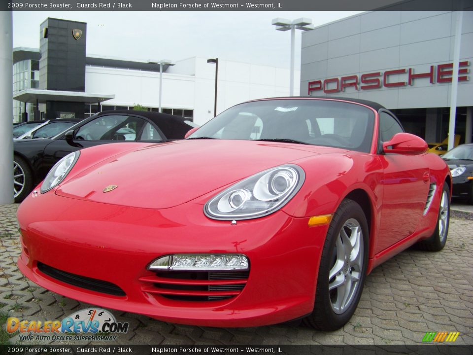 2009 Porsche Boxster Guards Red / Black Photo #1