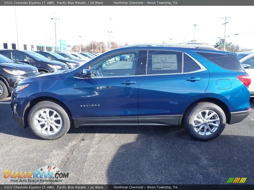 2020 Chevrolet Equinox LT AWD Pacific Blue Metallic / Jet Black Photo #2