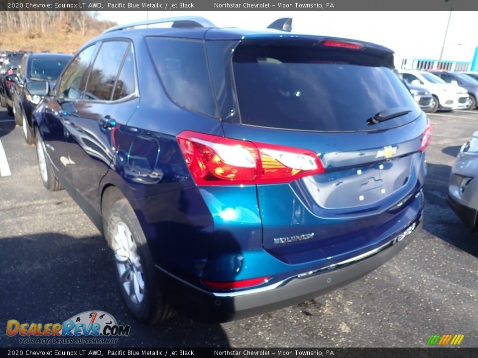 2020 Chevrolet Equinox LT AWD Pacific Blue Metallic / Jet Black Photo #3