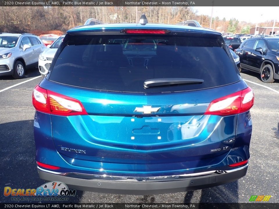 2020 Chevrolet Equinox LT AWD Pacific Blue Metallic / Jet Black Photo #4