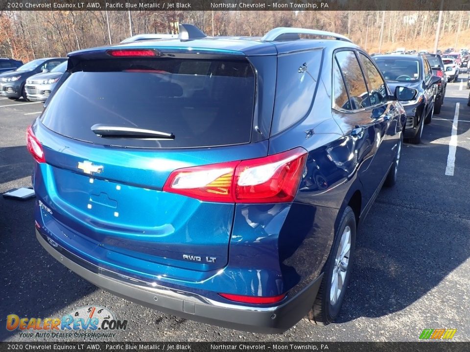 2020 Chevrolet Equinox LT AWD Pacific Blue Metallic / Jet Black Photo #5