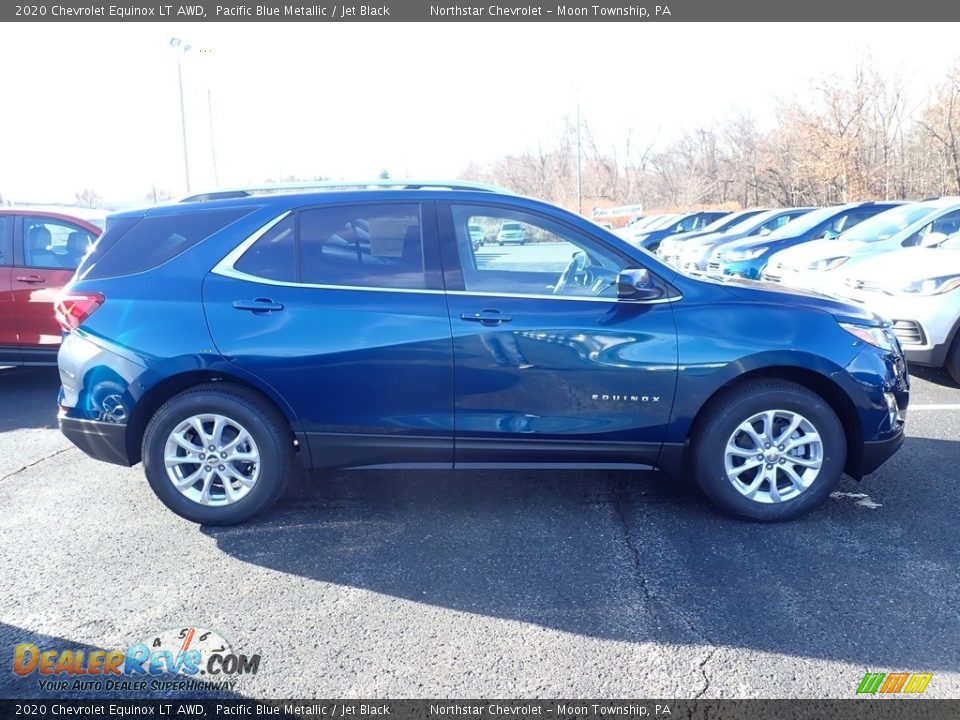 2020 Chevrolet Equinox LT AWD Pacific Blue Metallic / Jet Black Photo #6