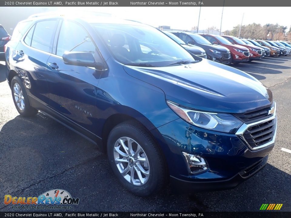 2020 Chevrolet Equinox LT AWD Pacific Blue Metallic / Jet Black Photo #7