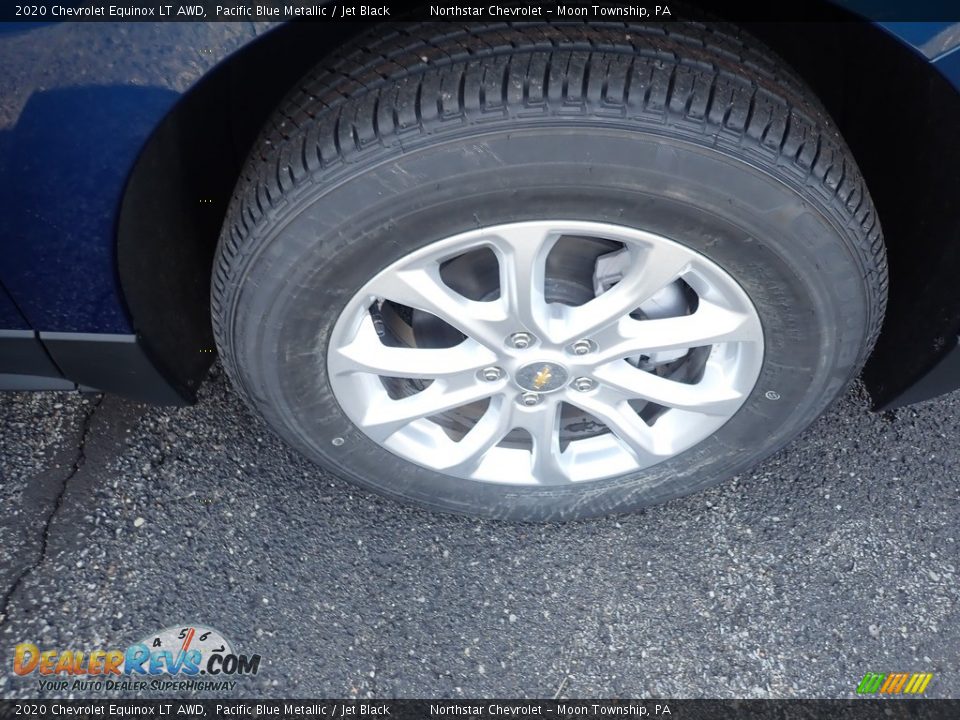 2020 Chevrolet Equinox LT AWD Pacific Blue Metallic / Jet Black Photo #8