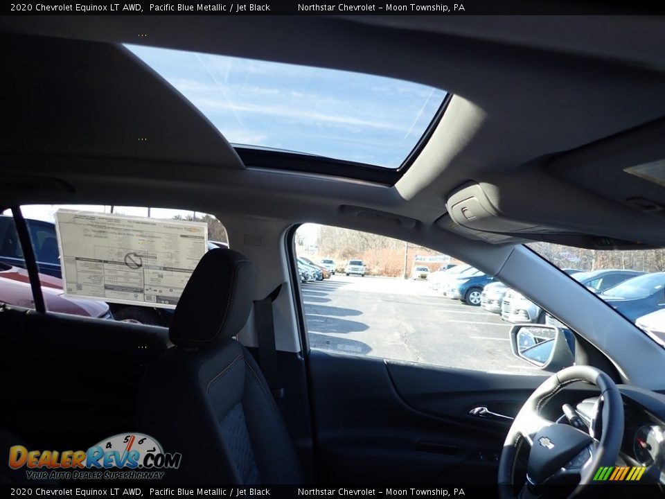2020 Chevrolet Equinox LT AWD Pacific Blue Metallic / Jet Black Photo #11