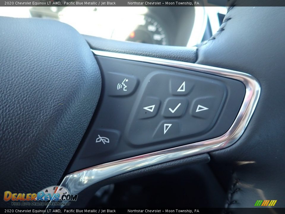 2020 Chevrolet Equinox LT AWD Pacific Blue Metallic / Jet Black Photo #19