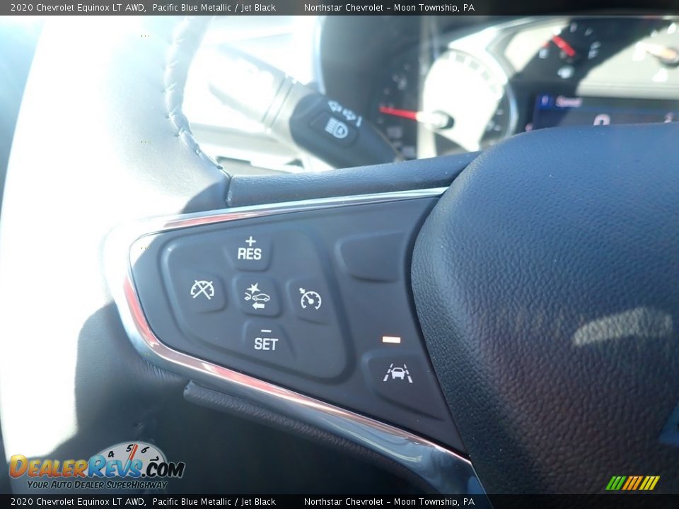 2020 Chevrolet Equinox LT AWD Pacific Blue Metallic / Jet Black Photo #20