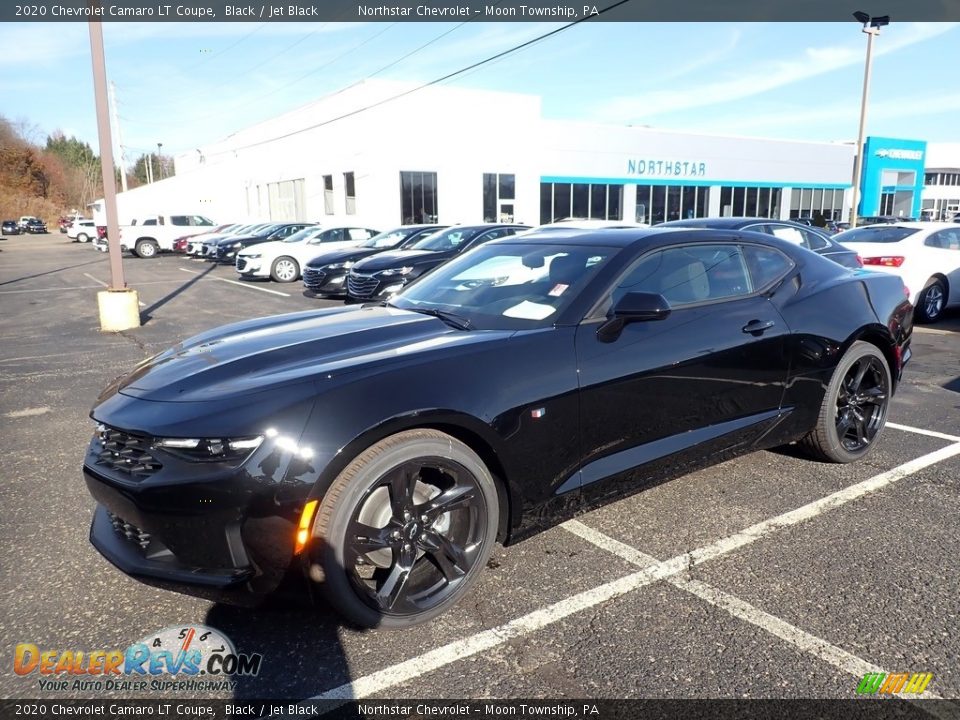 2020 Chevrolet Camaro LT Coupe Black / Jet Black Photo #1