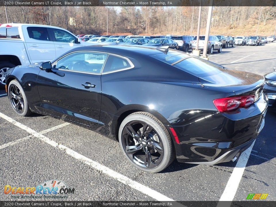 2020 Chevrolet Camaro LT Coupe Black / Jet Black Photo #3