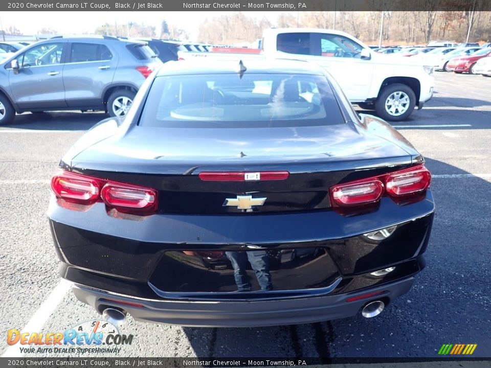 2020 Chevrolet Camaro LT Coupe Black / Jet Black Photo #4