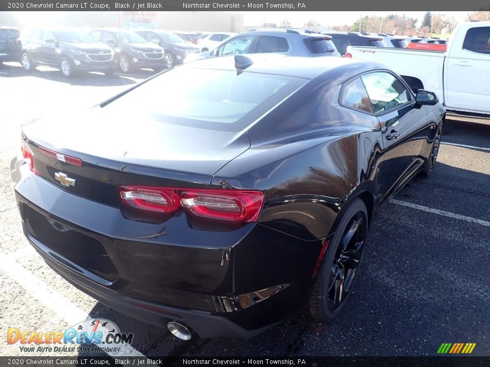 2020 Chevrolet Camaro LT Coupe Black / Jet Black Photo #5