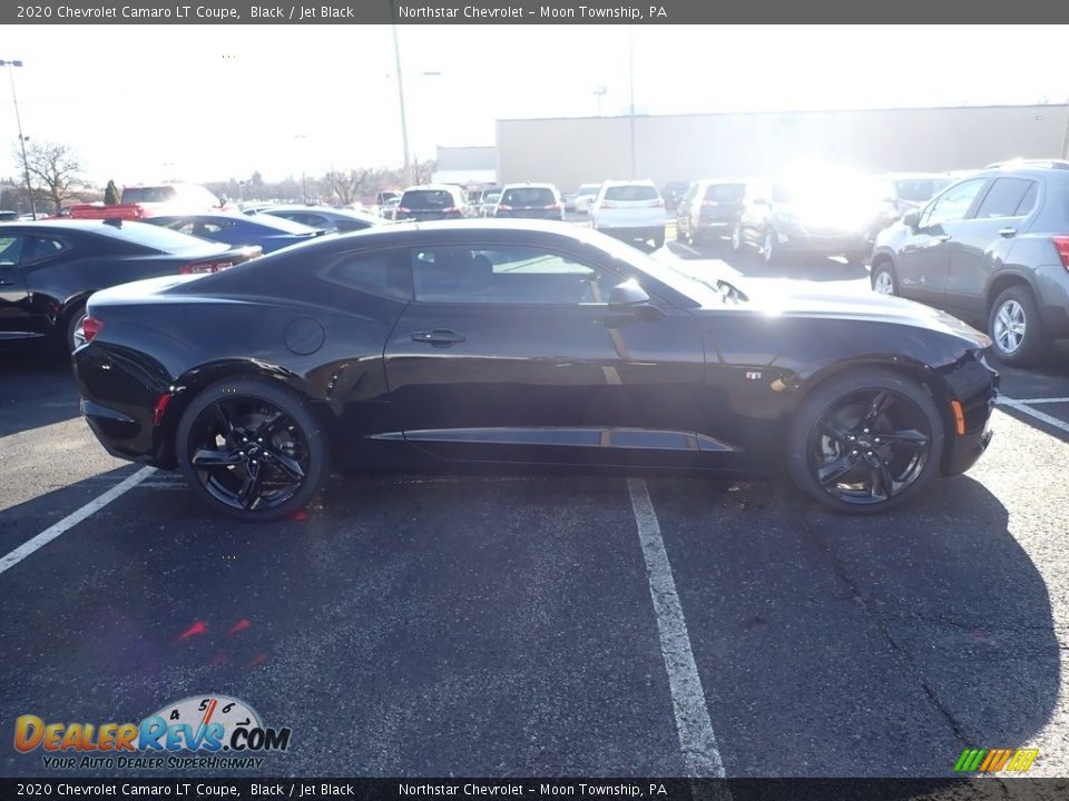 2020 Chevrolet Camaro LT Coupe Black / Jet Black Photo #6