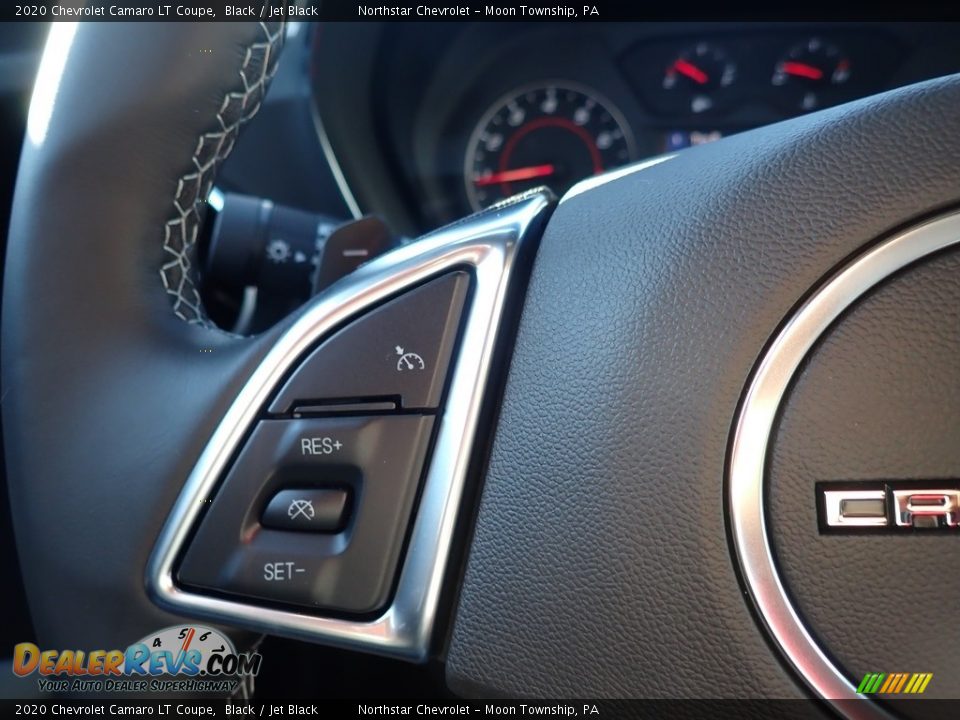 2020 Chevrolet Camaro LT Coupe Black / Jet Black Photo #17