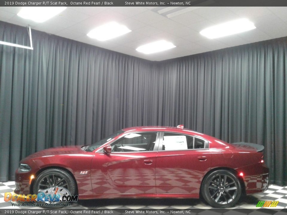 2019 Dodge Charger R/T Scat Pack Octane Red Pearl / Black Photo #1