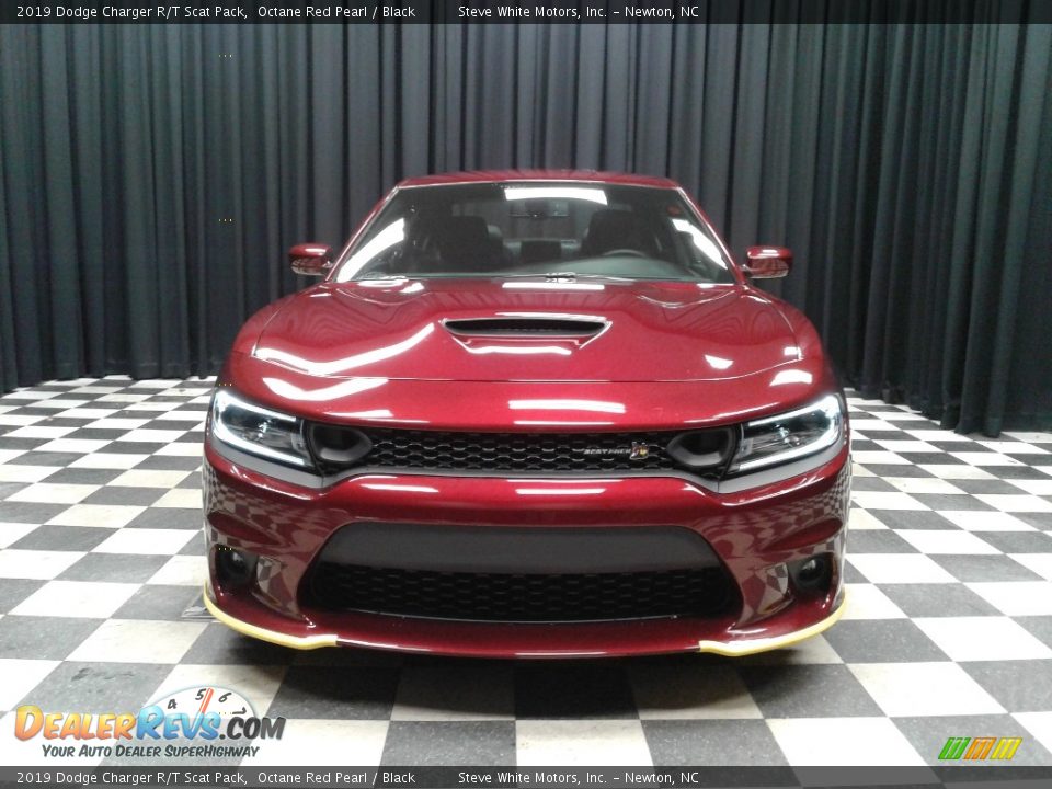 2019 Dodge Charger R/T Scat Pack Octane Red Pearl / Black Photo #3