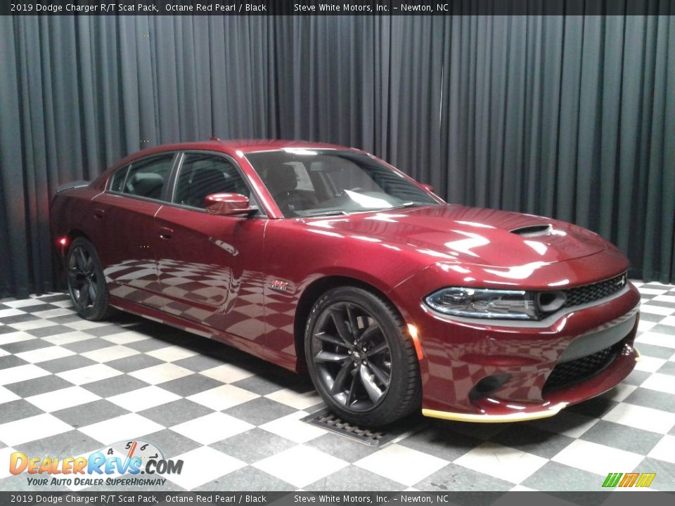 2019 Dodge Charger R/T Scat Pack Octane Red Pearl / Black Photo #4