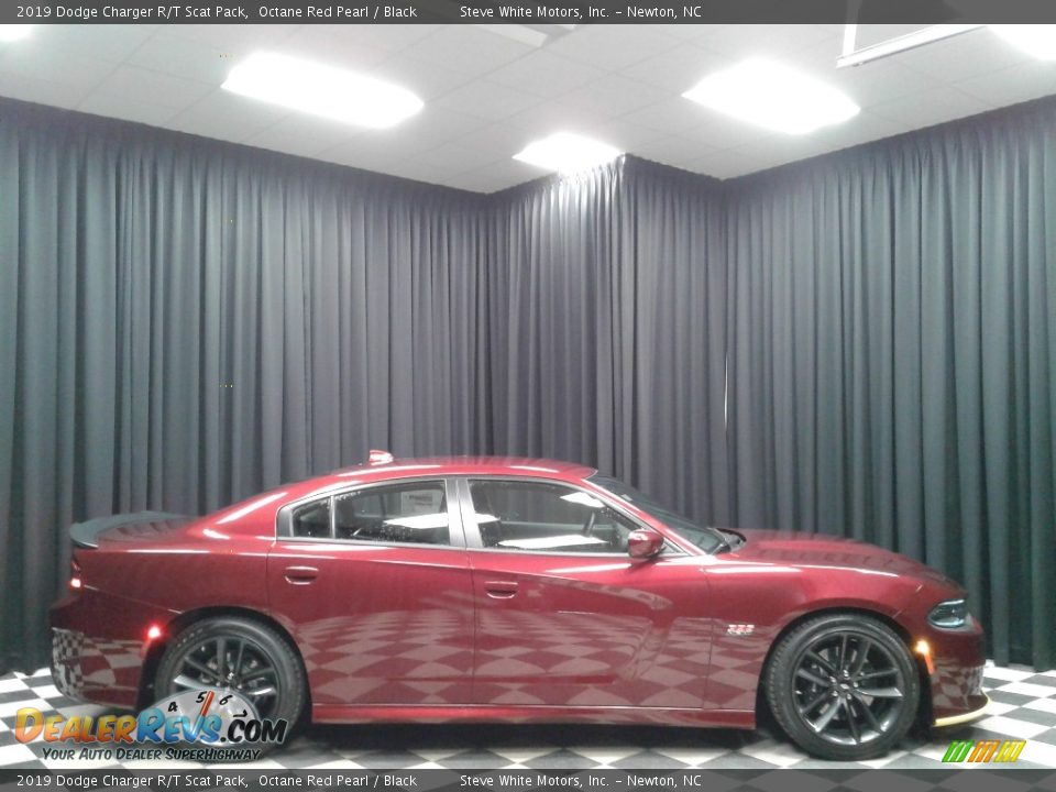 2019 Dodge Charger R/T Scat Pack Octane Red Pearl / Black Photo #5