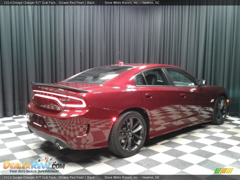 2019 Dodge Charger R/T Scat Pack Octane Red Pearl / Black Photo #6
