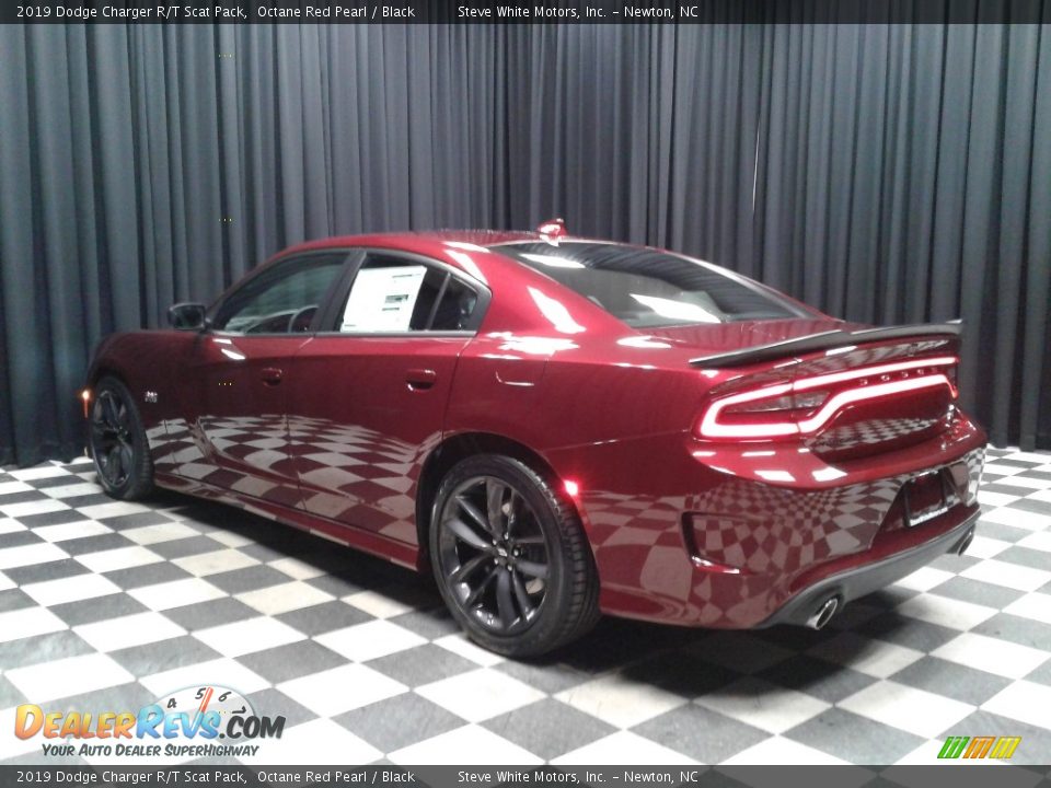 2019 Dodge Charger R/T Scat Pack Octane Red Pearl / Black Photo #8