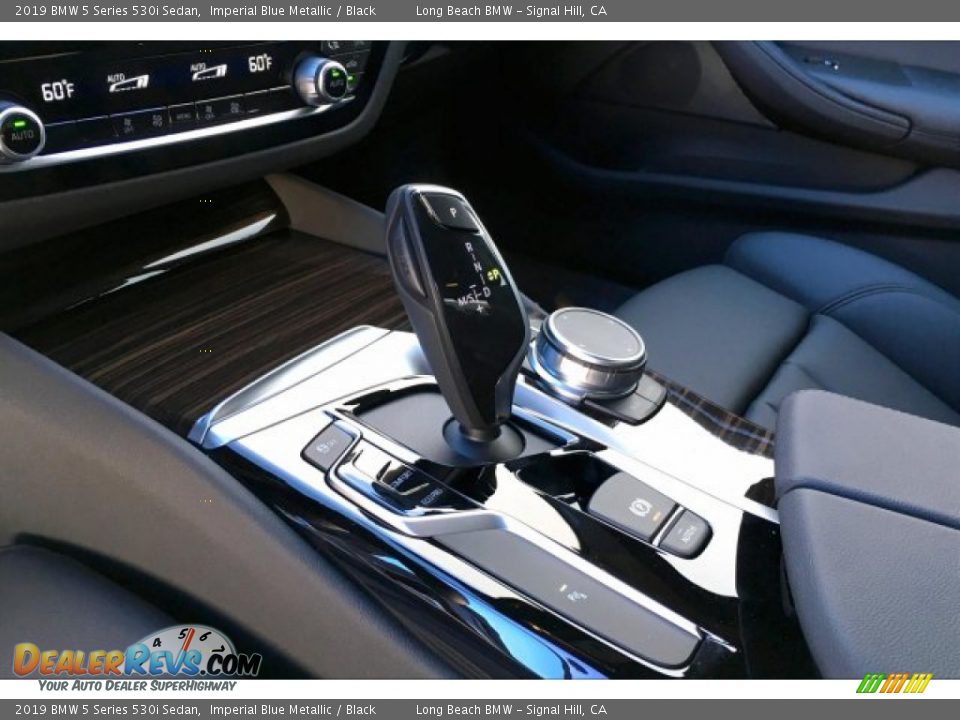 2019 BMW 5 Series 530i Sedan Imperial Blue Metallic / Black Photo #6