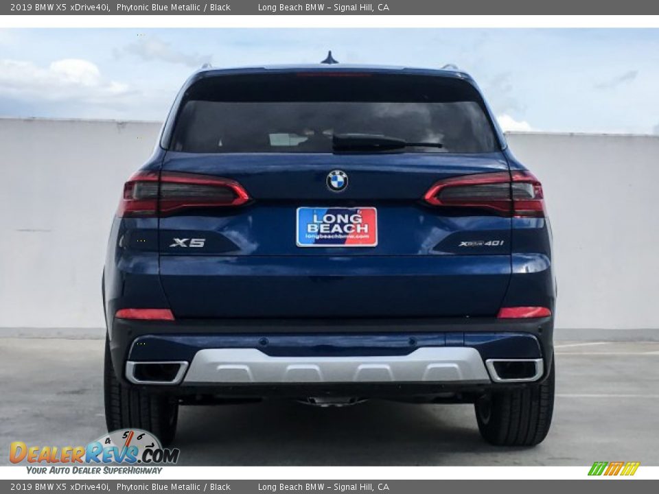 2019 BMW X5 xDrive40i Phytonic Blue Metallic / Black Photo #3