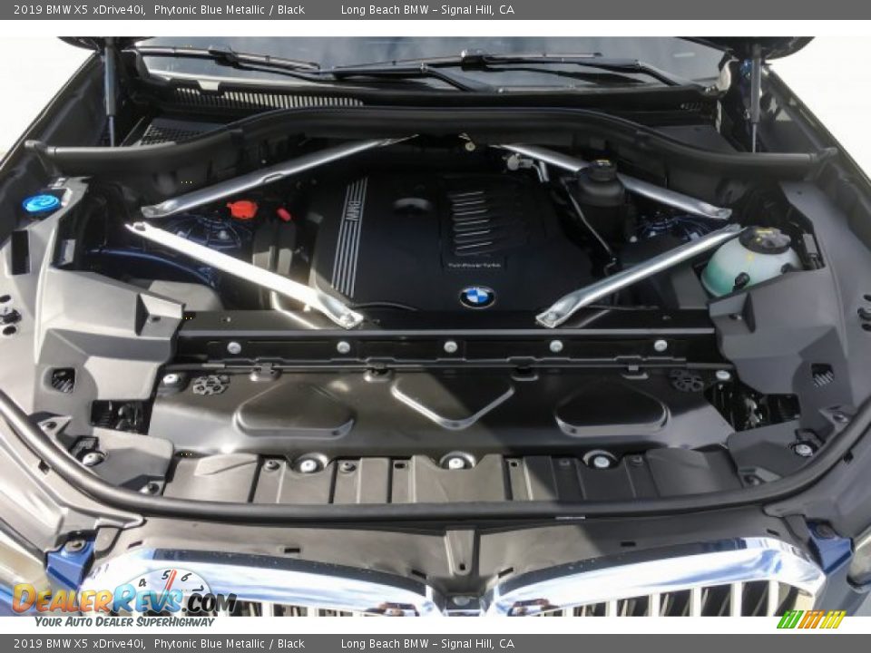 2019 BMW X5 xDrive40i Phytonic Blue Metallic / Black Photo #8