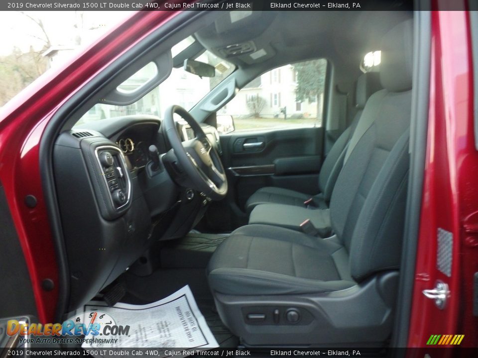 2019 Chevrolet Silverado 1500 LT Double Cab 4WD Cajun Red Tintcoat / Jet Black Photo #17