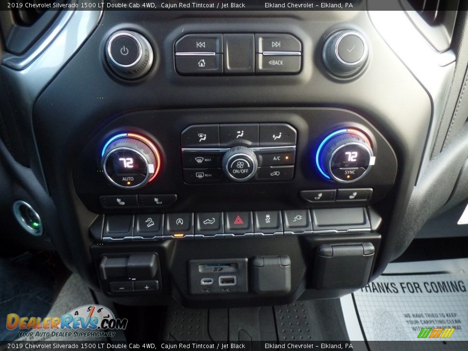 2019 Chevrolet Silverado 1500 LT Double Cab 4WD Cajun Red Tintcoat / Jet Black Photo #31